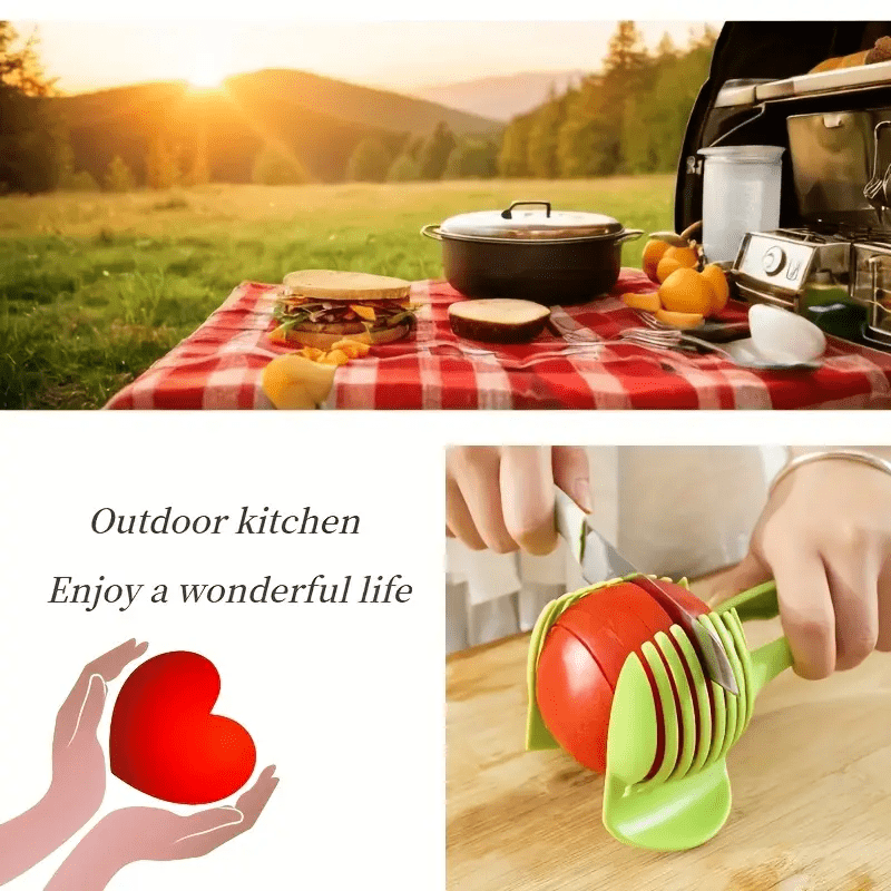 1pc multifunctional abs plastic vegetable egg slicer