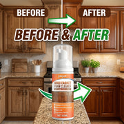 kitchen cabinet cleaner cleaning agent oil stains surface