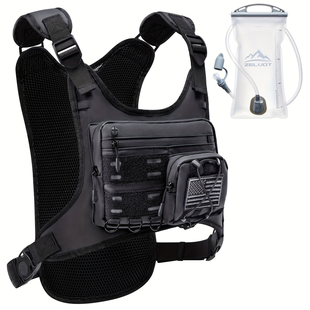 running vest 3l water bladder lightweight adjustable chest