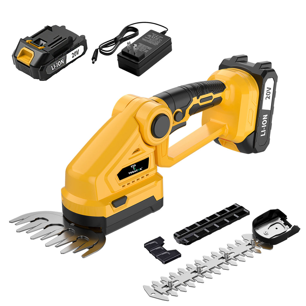 20v electric cordless hedge trimmer multifunctional