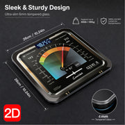 high definition uv color printing digital weight scale