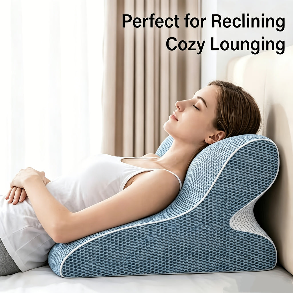 memory foam bed wedge pillow multi purpose