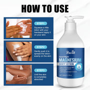 magnesium oil body lotion containing magnesium