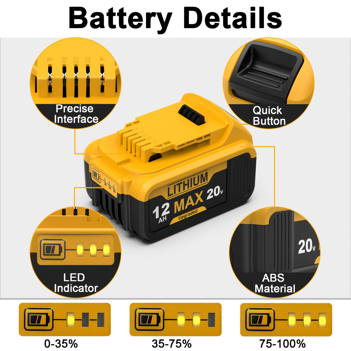 12 0ah 20  replacement battery   20