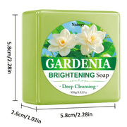 white floral soap   bar soap