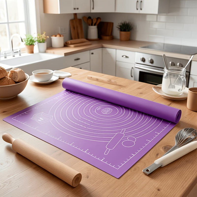 2pcs set extra large kneading mat measurement guide 60x46