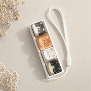 rectangular 4 style cute cat stress relief