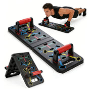 push board pilates bar   band ab roller foldable