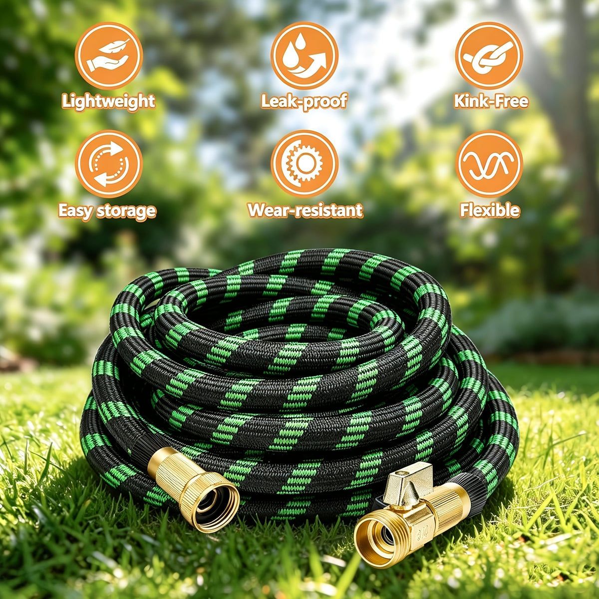 garden hose 100ft 150ft 75ft 50ft 25ft 15ft 10ft 10 function