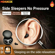 invisible sleeping headphones ultra small mini in
