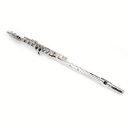 nickel plated c closed hole 16 key concert band flute in