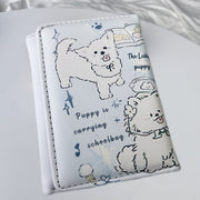 kitten star trifold wallet couple style   large