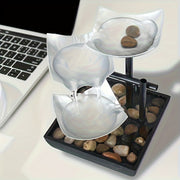 indoor led table fountain waterfall fountain table decor