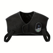 usb powered portable shoulder massager heating vibration 3