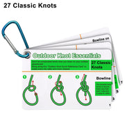outdoor knots reference guide   27 essential knots