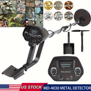 lcd metal detectors golden digger deep sensitive   coil