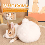 rabbit soothing   plush chewable rabbits cage