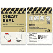 rescue emergency trauma dressing non vented chest seal