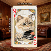 vintage cat themed playing cards 54 unique victorian