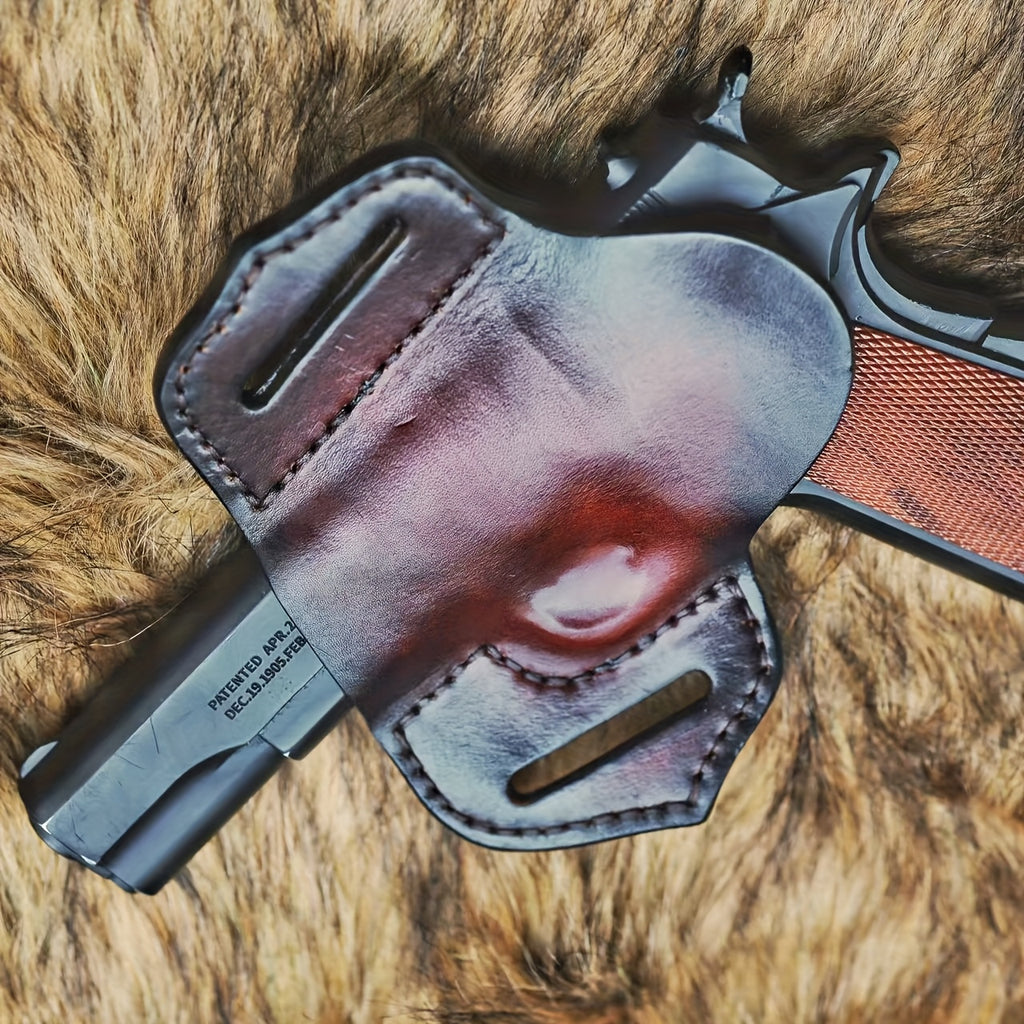 1911 hand shaped cowhide holster suitable 1911 models temu