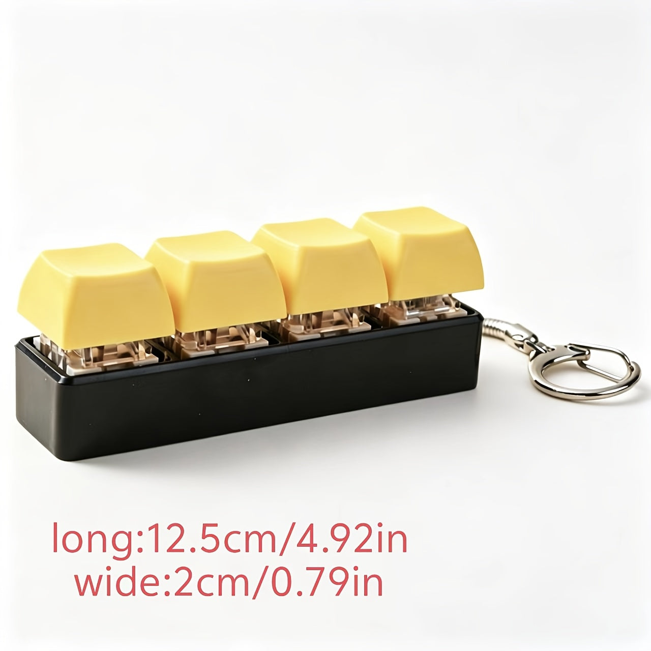 keychain multi color keychain   fidget clicker bag charm