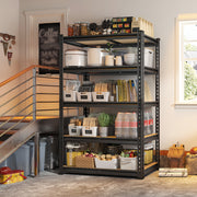 reibll 72 heavy duty garage shelving 5 tier adjustable