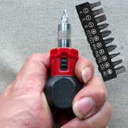 multifunctional ratchet screwdriver reversible quick labor