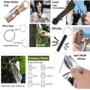 first aid kit 248pcs survival gear first aid kit