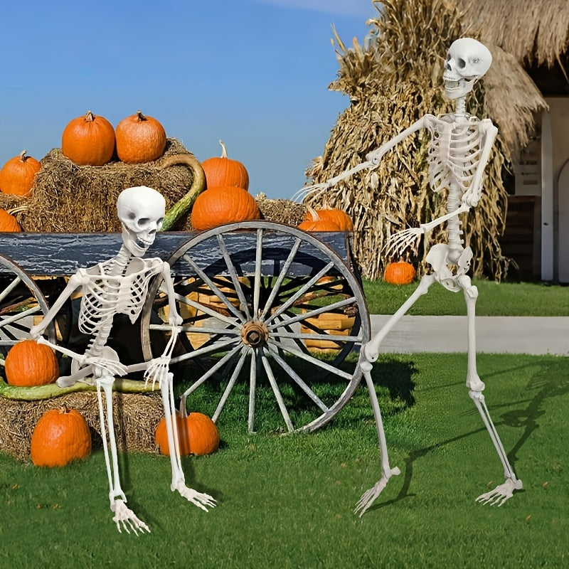 6ft poseable     skeleton halloween   full