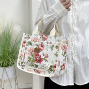 new tote bag made floral print fabric   durable