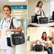women tsa   laptop tote bag compatible