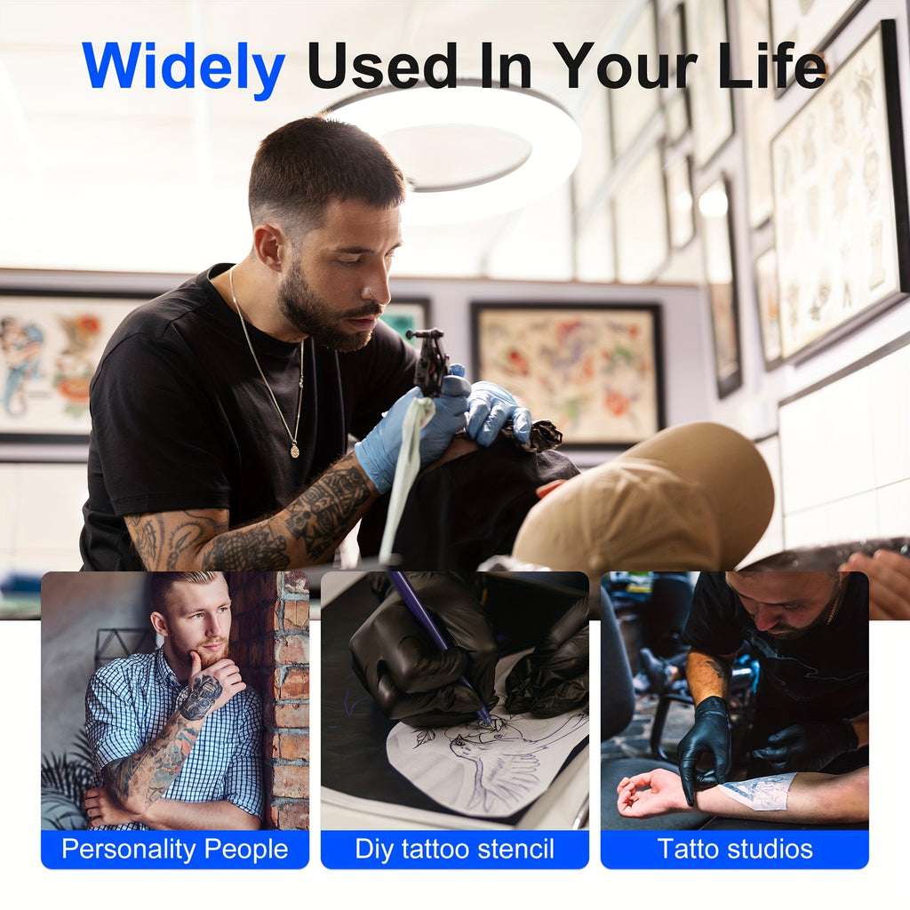 d810b a4 portable inkless thermal printer 20 sheets thermal