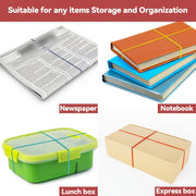 set 30 oversized durable rubber bands ideal organizing