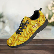 personalized name custom banana   shoes training