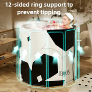 hot tub cold soaking tub   free pillow drain hose