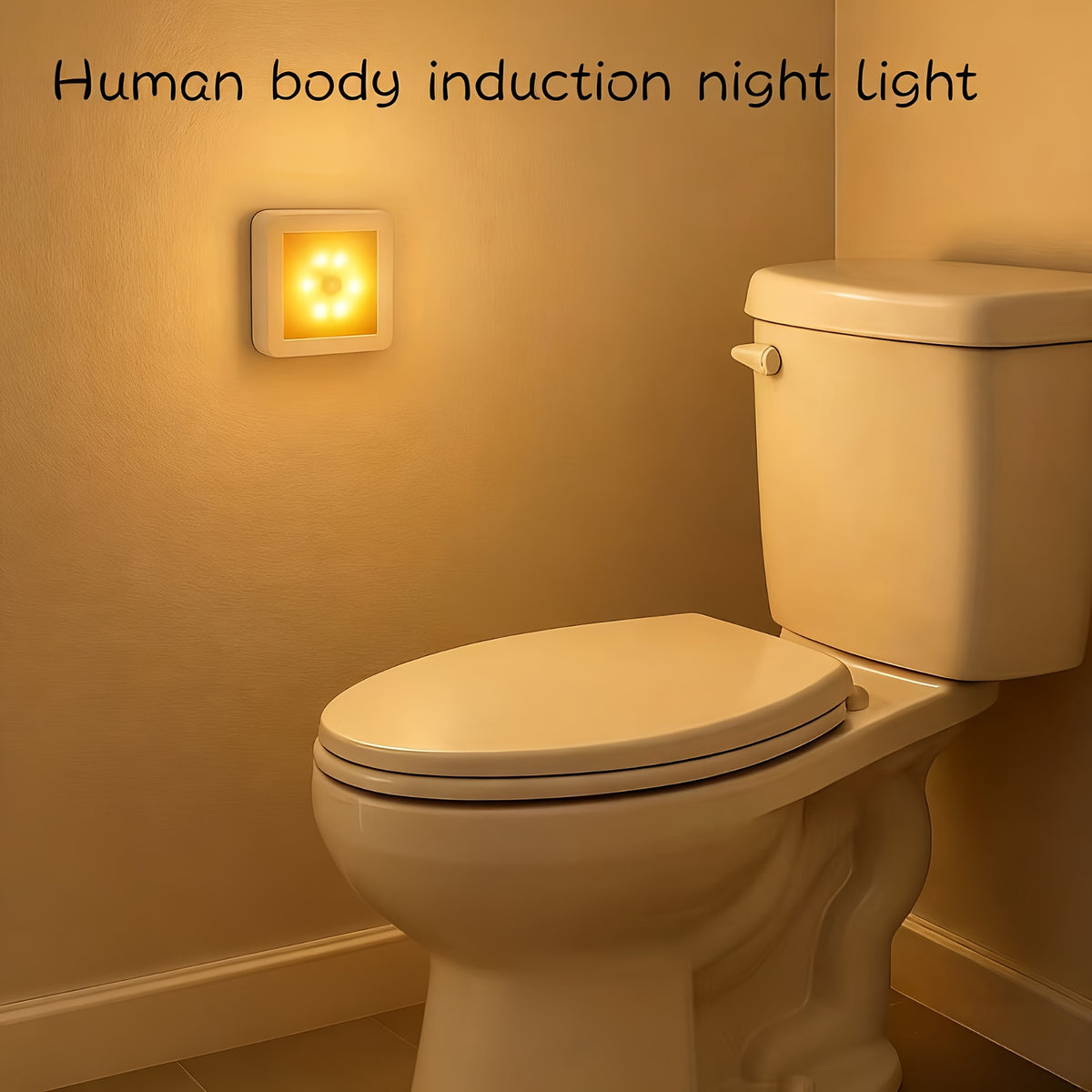 sensor night light 6 led wireless motion sensor
