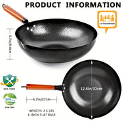 wok   frying pan wok set nonstick 12 6 inch pan 13