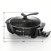 yin yang pot large capacity non   clean