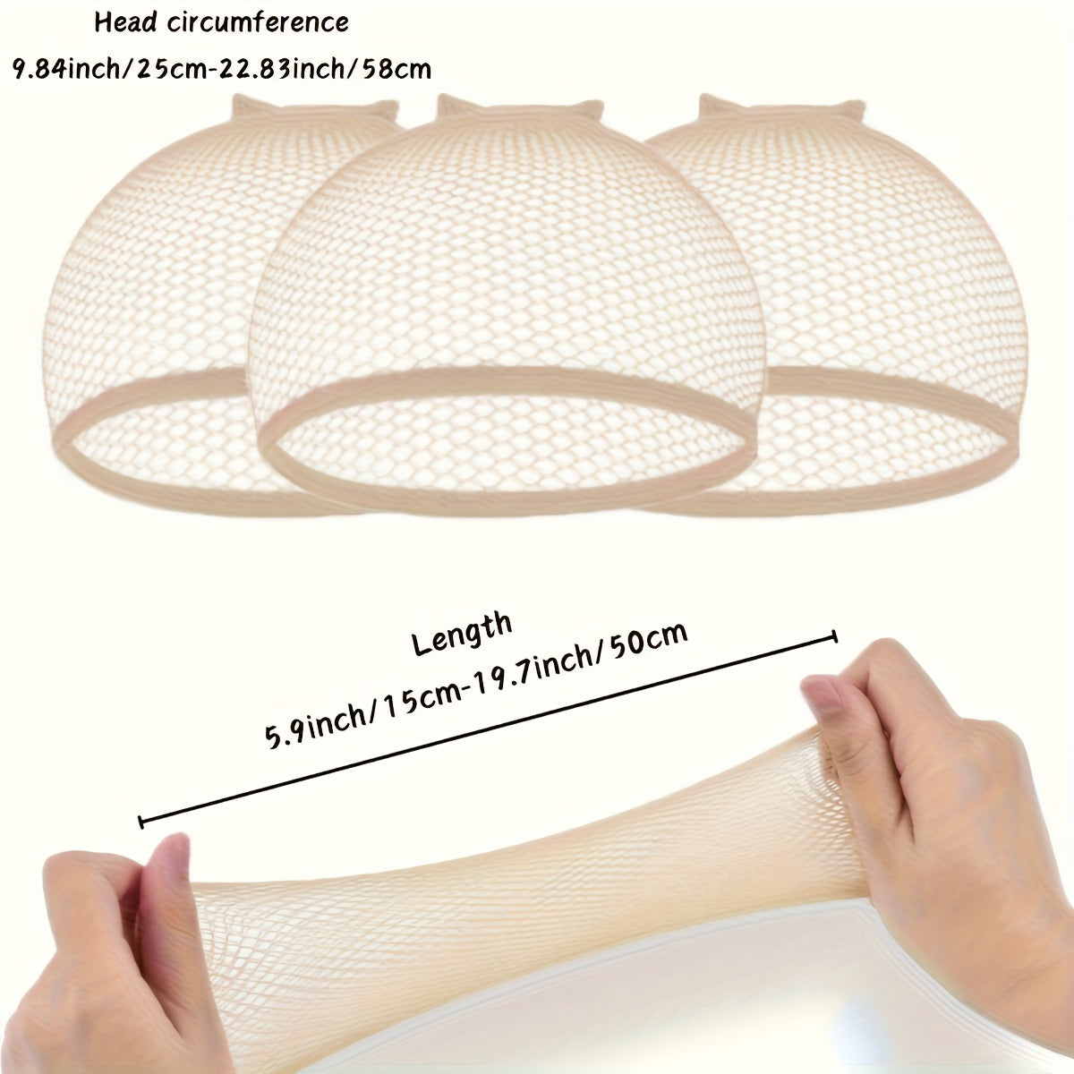 2 9 wig caps beige mesh wig cap closed wig net unisex
