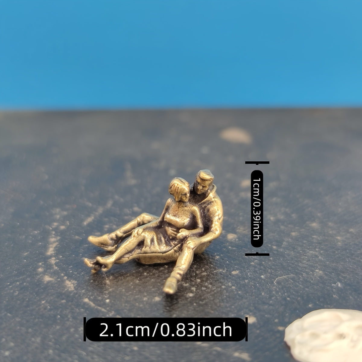 collectible figurines 1 64 scale brass miniature couple