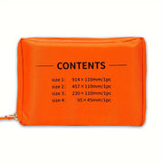 rescue first aid splint orange gray 4pcs size 36 x 4 3