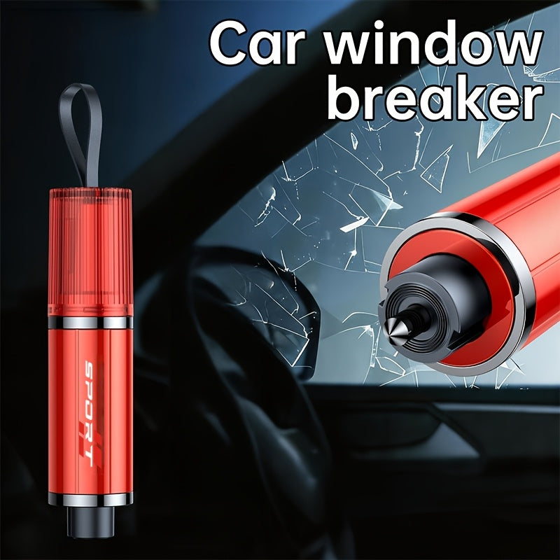 red upper lower square sport multi functional car emergency