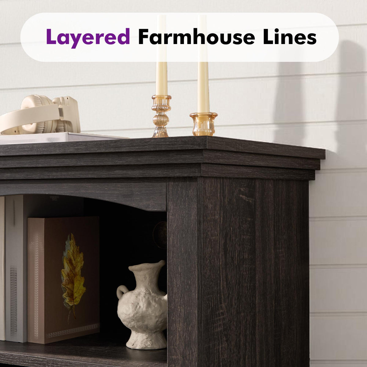 farmhouse tv stand 23 electric fireplace entertainment