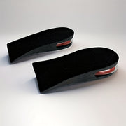 1 pair men women height increase shoe lift insoles