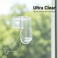 10pcs set transparent curtain hook acrylic flower wreath