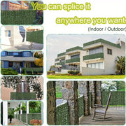 realistic artificial ivy privacy fence 119 x 40 perfect