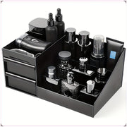 large capacity drawer style cosmetic storage box multi layer