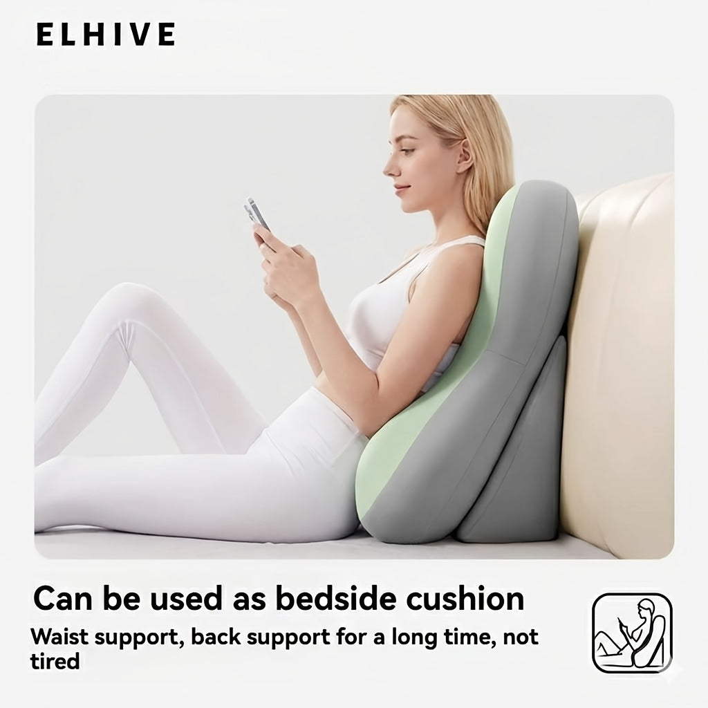 ergonomic bed wedge pillow adjustable memory foam backrest