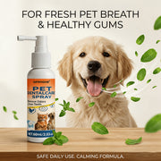 oral spray   pet breath freshener