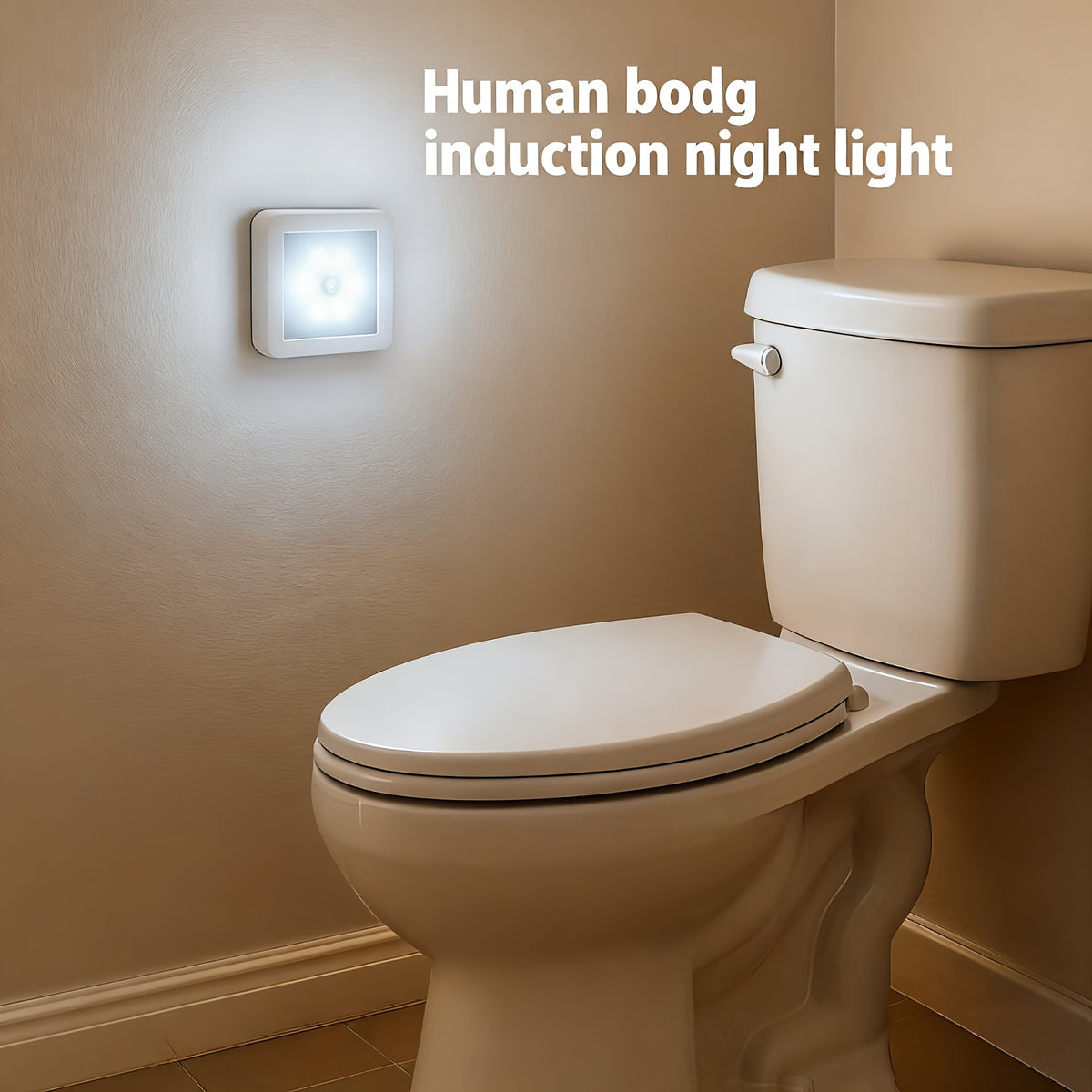 sensor night light 6 led wireless motion sensor